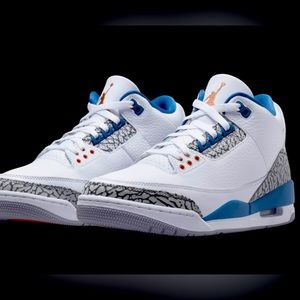 Jordan 3 Retro - Wizard -True blue and copper